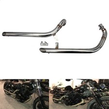 Komplette Auspuffrohr Auspuff Schalldämpfer für Yamaha Virago XV 535 400 87-04