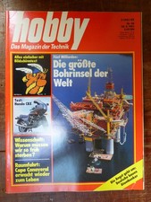 HOBBY Magazin d. Technik 20/81 Bohrinsel Honda CBX Cape Canavaral Atombunker