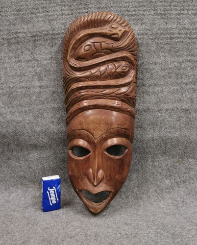 Frauenkopf holz maske - frauenkopf,