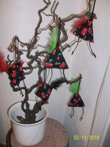 Osterdekoration stoff vogel - stoff,