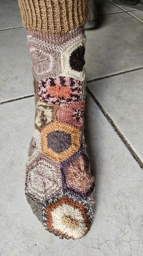 Sechseck wollsocken 39 40 - sechseck-wollsocken, gr.