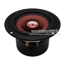 1x 4.5" inch 4/8Ohm 25W Full