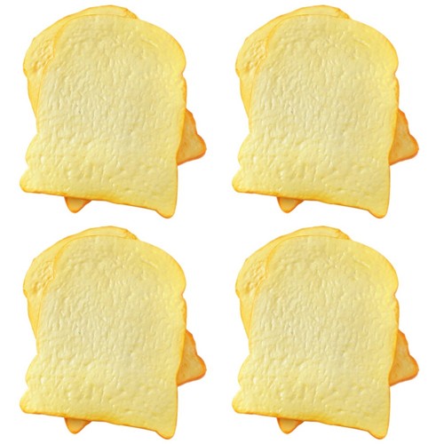 Pcs künstliches toast - 8,