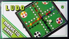 Ludo - Mensch-ärgere-Dich-nicht, kleines magnetisches Taschenspiel