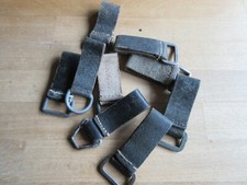 Wehrmacht Koppelschlaufe Leder Original Stempel Tragegestell Y-Riemen A-frame WH