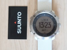 SUUNTO TRAVERSE White Silver Smartwatch, Navi GPS, und Smartsensor Brustgurt