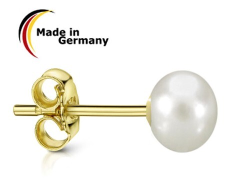 Echt gold single perlen - , ***