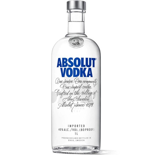 Absolut vodka vol - 40%, 1000ml