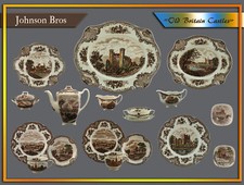Johnson Bros "Old Britain Castles"  zur Wahl: teller platte tasse england 