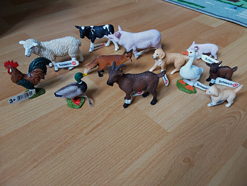 Schleich bauernhof tierfiguren - schleich,