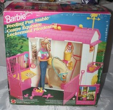 Barbie Pferde Stall Leckermaul