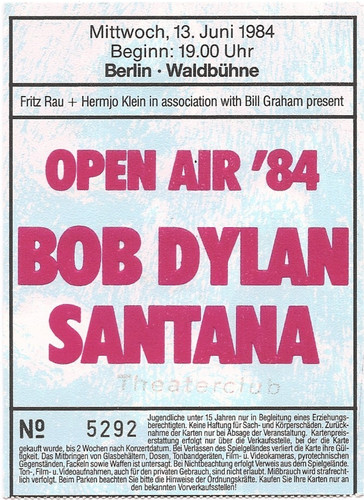 Bob dylan santana in - dylan,