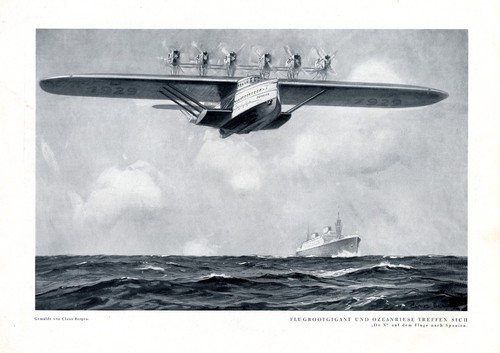 Flugboot dornier xl - flugboot, x
