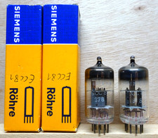 2X: ECC81 SIEMENS | RFT made |