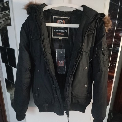 Bomber winterjacke marine - bomber,