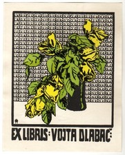Otakar stafl exlibris für - otakar,