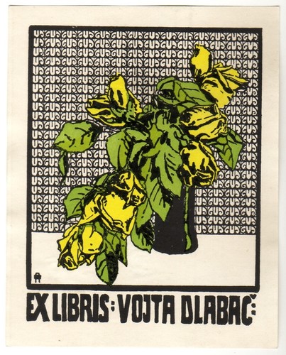 Otakar stafl exlibris - stafl:, für