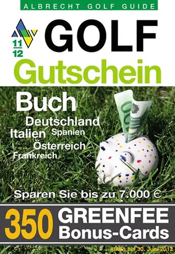 Golf gutscheinbuch 2011 - golf,