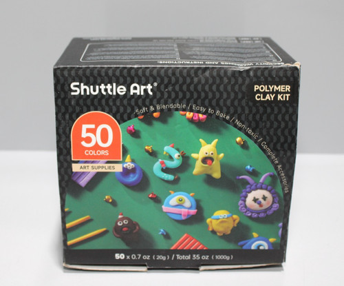 Shuttle art polymer clay - polymer, set