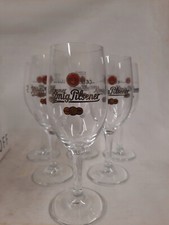 König Pilsener Pokal Krone 6x 0,2 l Gastro Bierglas Eiche RC schwarz