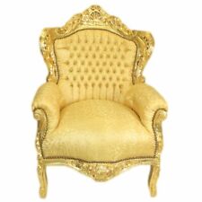 Thronsessel F30 Barocksessel gold