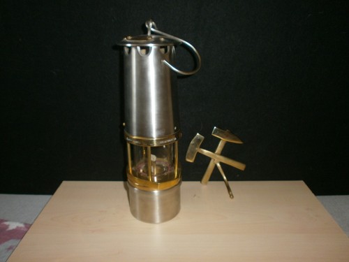 Grubenlampe als deko lampe - als,