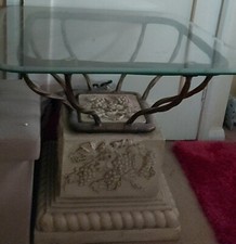 wunderschöner Glastisch zu