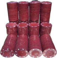 500 x ROTE VOLLE BREITE POKER