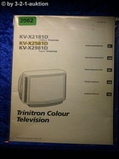 Sony Bedienungsanleitung KV