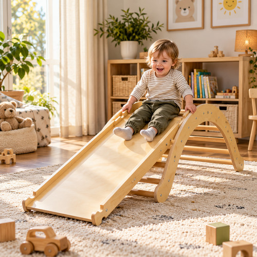 Klettergerüst kinder holz - kinder,