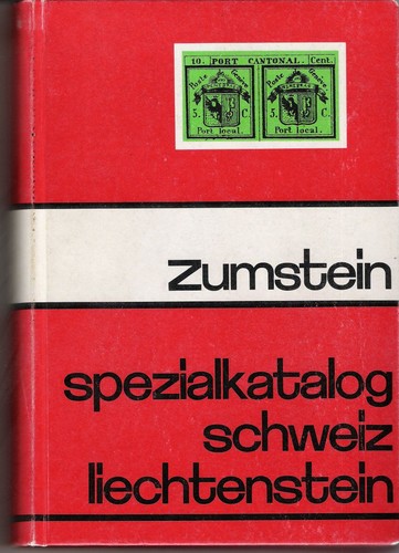 Zumstein briefmarken katalog - zumstein,
