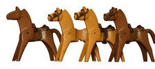 Playmobil Pferde mit Sattel -