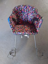 Kindersitz Kinderfahrradsitz Fahrrad Retro Vintage  Blumen