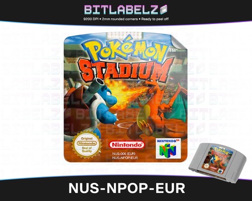 Pokemon stadium nus - pokemon, [nus-npop-eur]