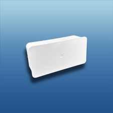 Pvc flachkanal endkappe - pvc,