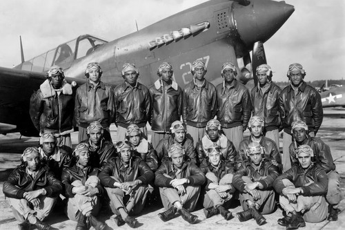Tuskegee flieger marine 4x6 - tuskegee,