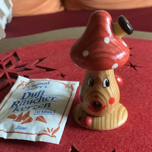 Jäger räucherfigur pilz - räucherfigur,