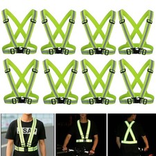 8x Warnweste Fahrrad Weste