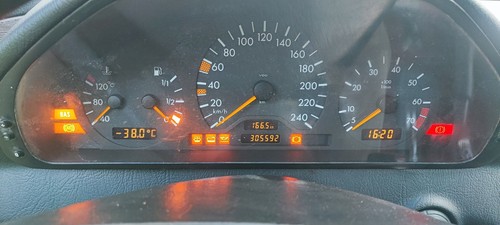 Mercedes klasse w202 - c, tacho