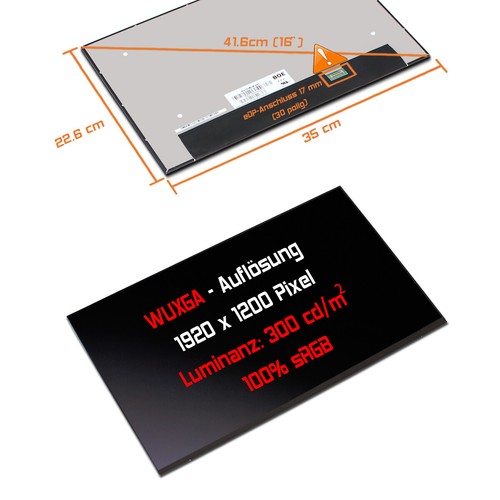 Led display matt passend - 16",