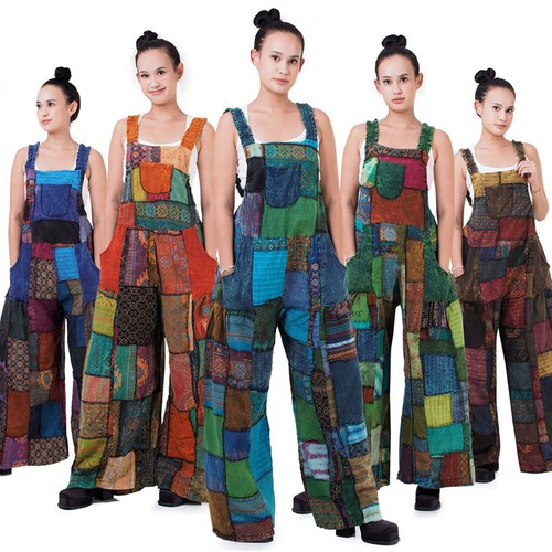 Thai pants patchwork - thai,
