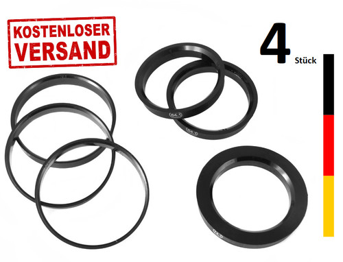 Zentrierringe 57 1 - 4x,
