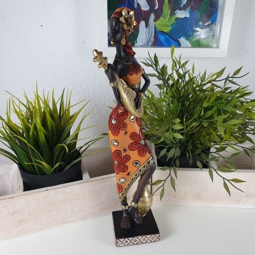 Afrikanische dekofigur frau - afrikanische,