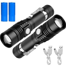 2 Stück Taschenlampe LED