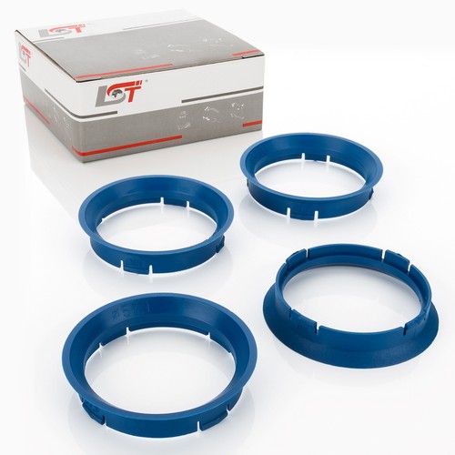 Zentrierringe blau für - 4x,