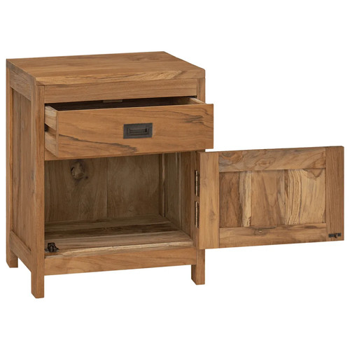 Nachttisch massivholz teak - nachttisch,