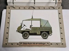 Steyr Puch 700 AP Haflinger - Bild / Sammelkarte / Militärfahrzeug (R5)