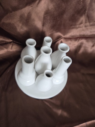 Vintage porzellan mehrfachvase - porzellan,