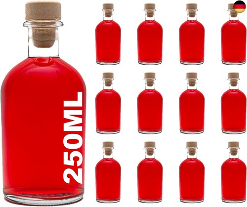 Glasflaschen 250ml leere - 12, x