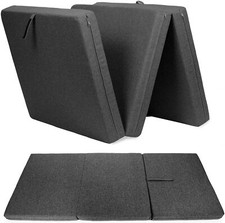 Premium Klappmatratze 3-teilige Faltmatratze mit abnehmbarem Bezug Reisematratze